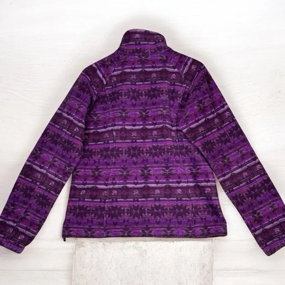 Columbia Aztec Patterned Fleece Jacket - Picture 4 of 6